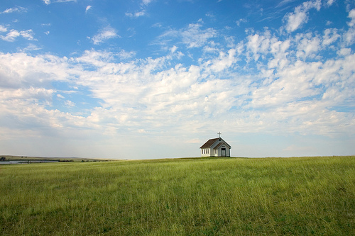 church in meadow 1
