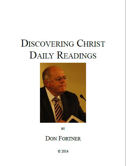 Discovering Christ Daily Readings Image Don Fortner